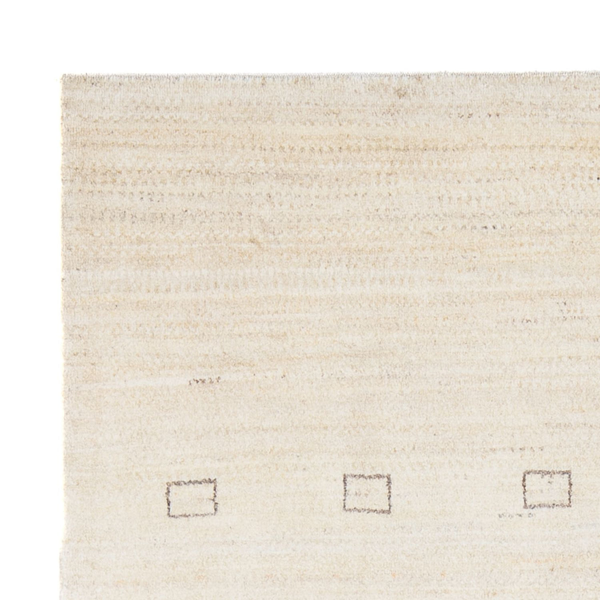 Tapis Gabbeh - Persan - 172 x 122 cm - beige