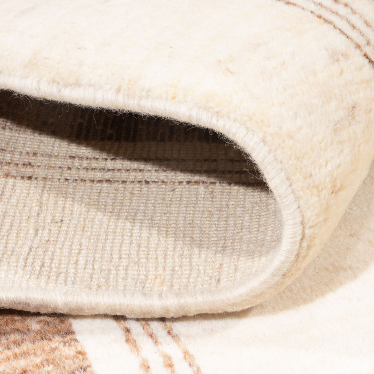 Tapis Gabbeh - Persan - 181 x 143 cm - multicolore