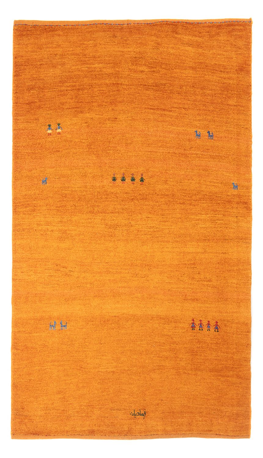 Tapis Gabbeh - Persan - 179 x 116 cm - orange