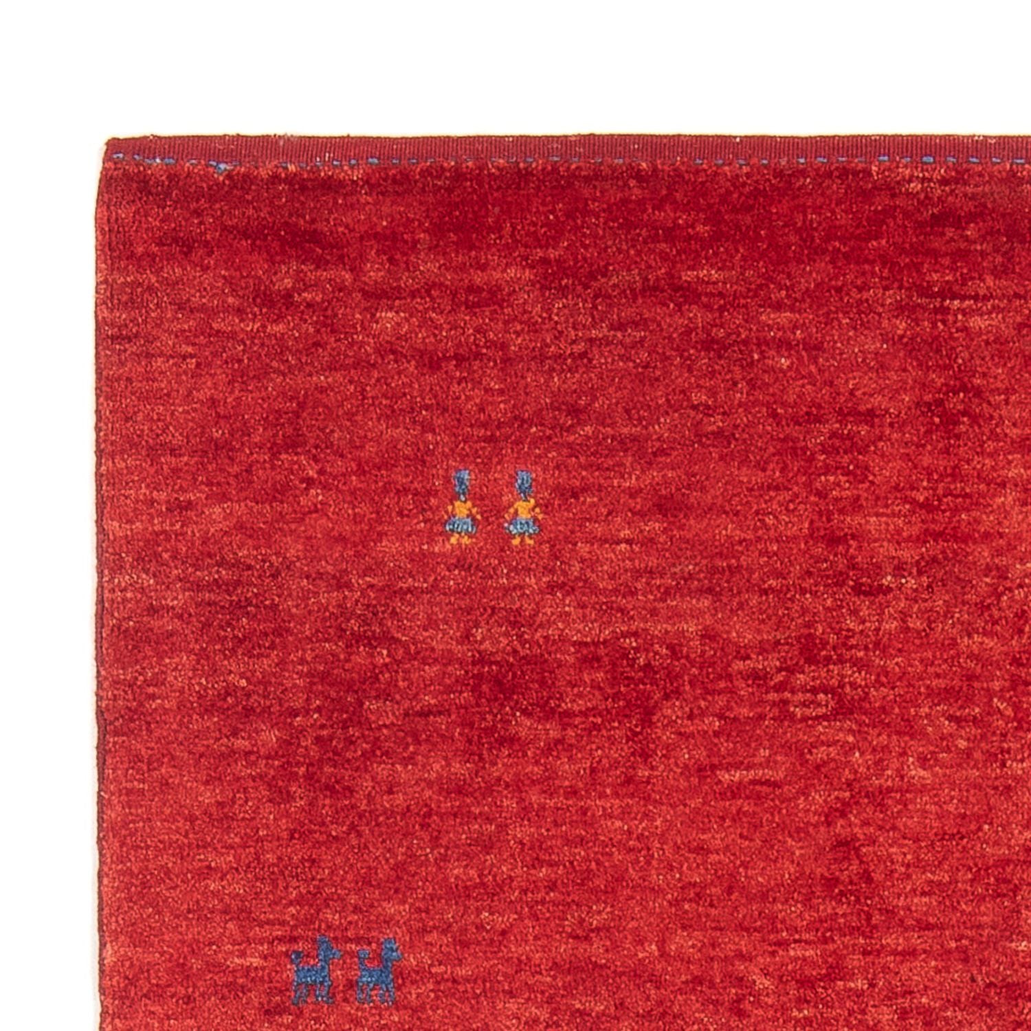 Tapis Gabbeh - Persan - 183 x 123 cm - rouge
