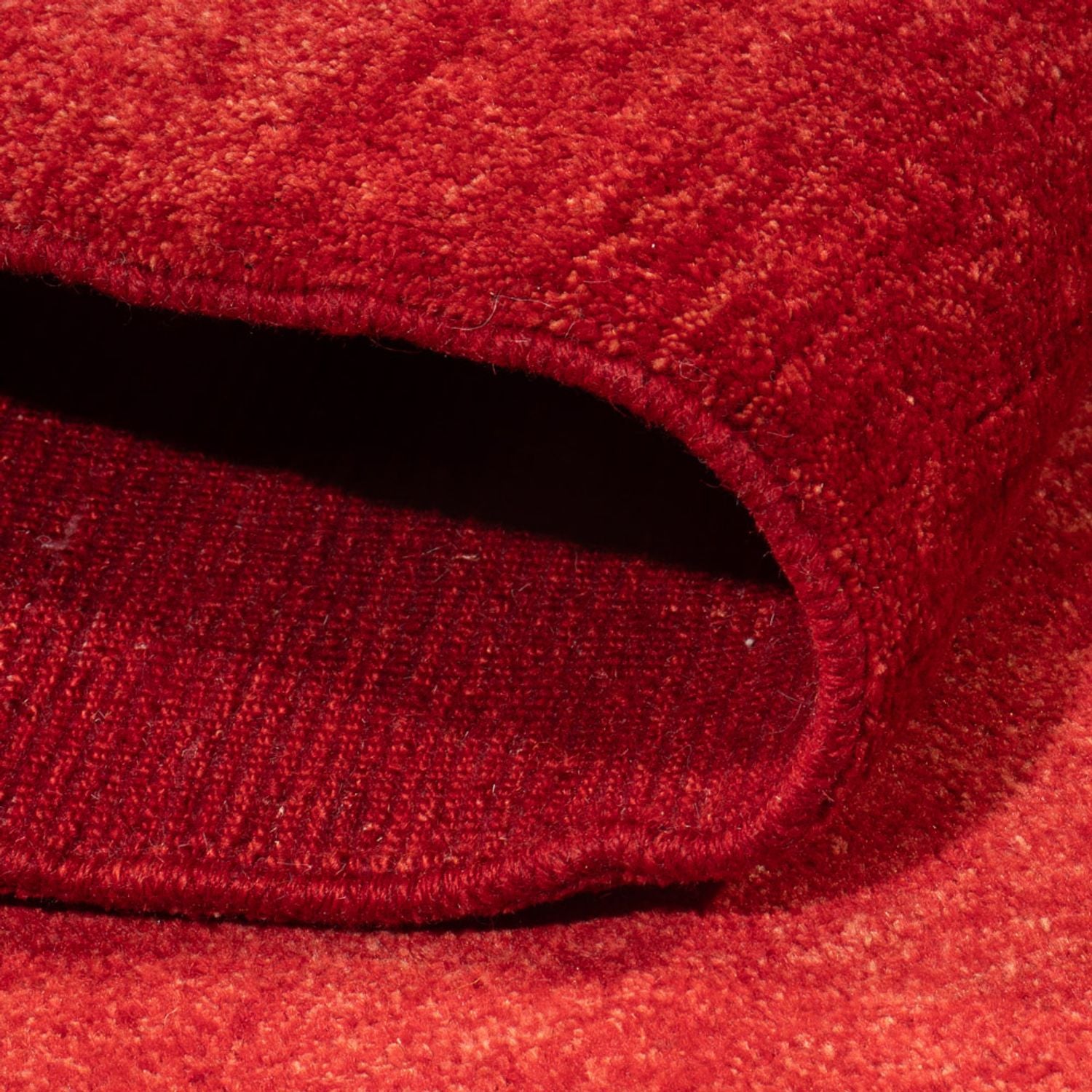Tapis Gabbeh - Persan - 183 x 123 cm - rouge