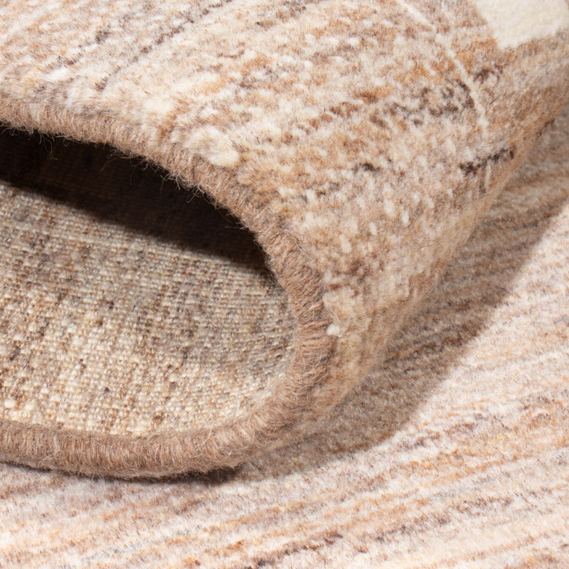 Tapis Gabbeh - Persan - 171 x 121 cm - marron clair