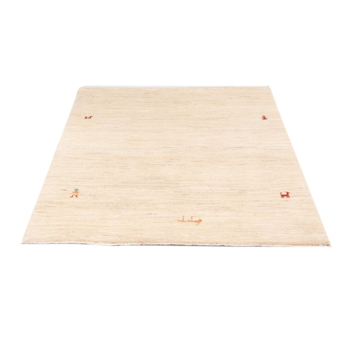 Tapis Gabbeh - Persan - 148 x 100 cm - beige clair