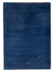 Tapis Gabbeh - Persan - 158 x 107 cm - bleu foncé