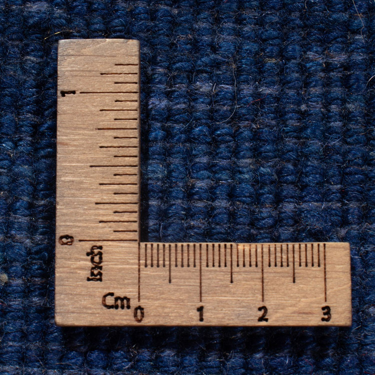 Tapis Gabbeh - Persan - 158 x 107 cm - bleu foncé