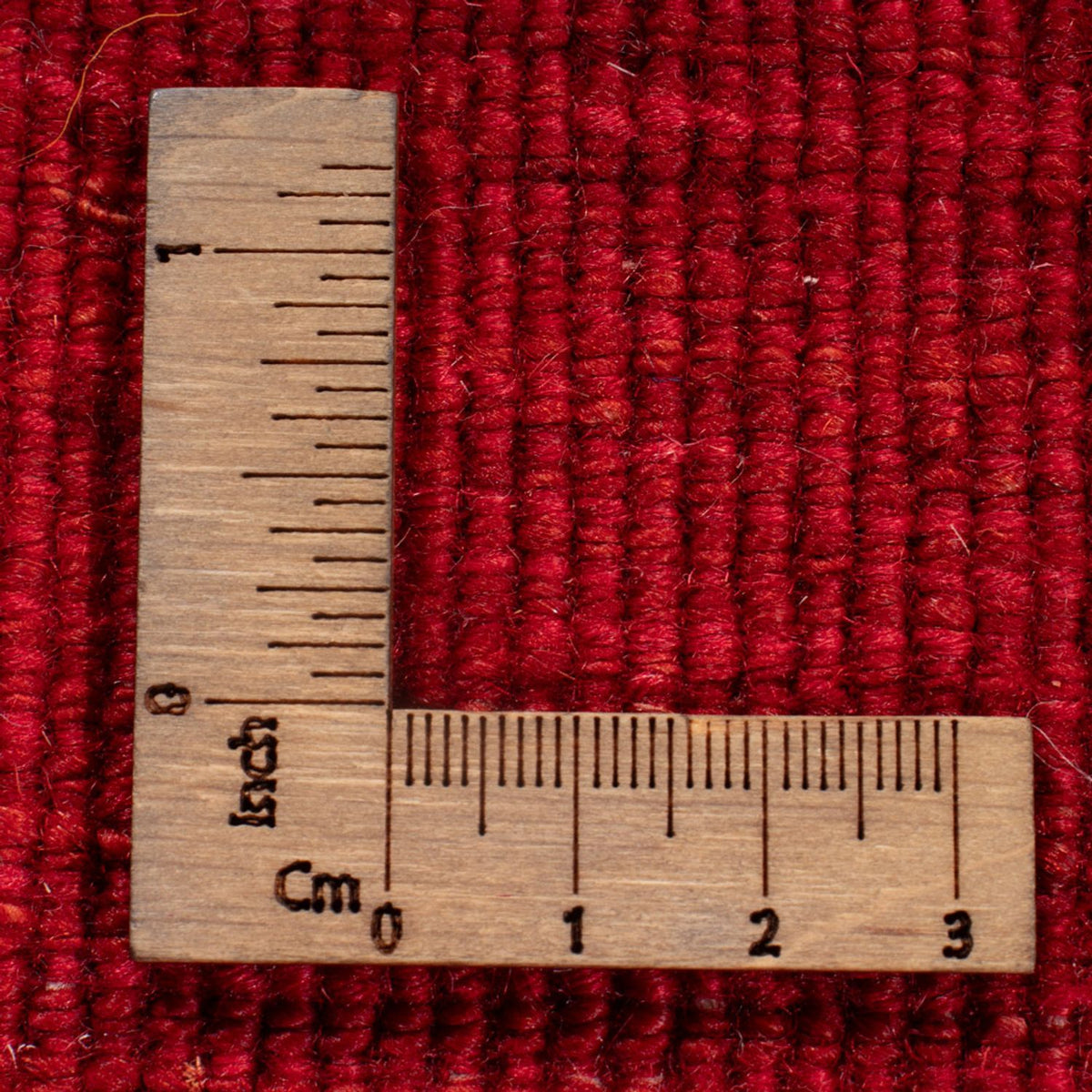 Tapis Gabbeh - Persan - 147 x 101 cm - rouge foncé