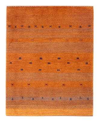 Tapis Gabbeh - Persan - 145 x 100 cm - terracotta