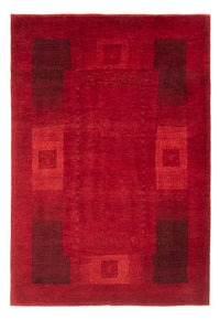 Tapis Gabbeh - Persan - 180 x 127 cm - rouge foncé