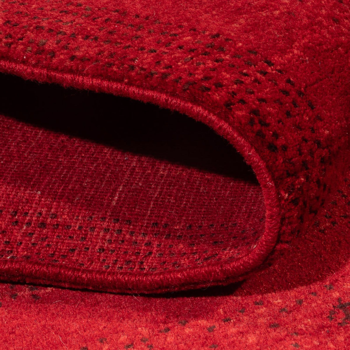 Tapis Gabbeh - Persan - 177 x 128 cm - rouge foncé