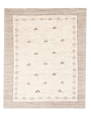 Tapis Gabbeh - Persan - 145 x 96 cm - beige clair