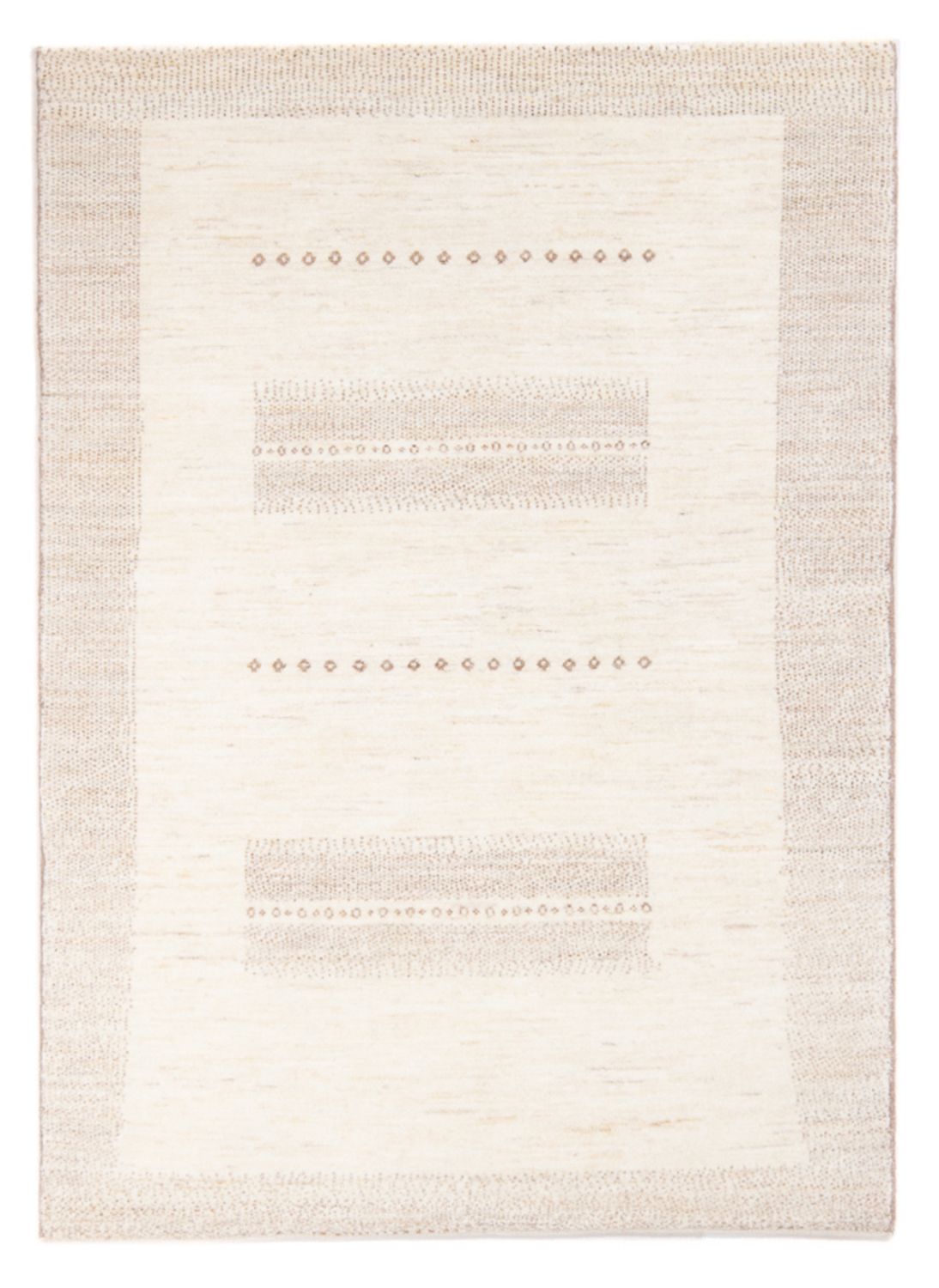 Tapis Gabbeh - Persan - 151 x 100 cm - beige clair