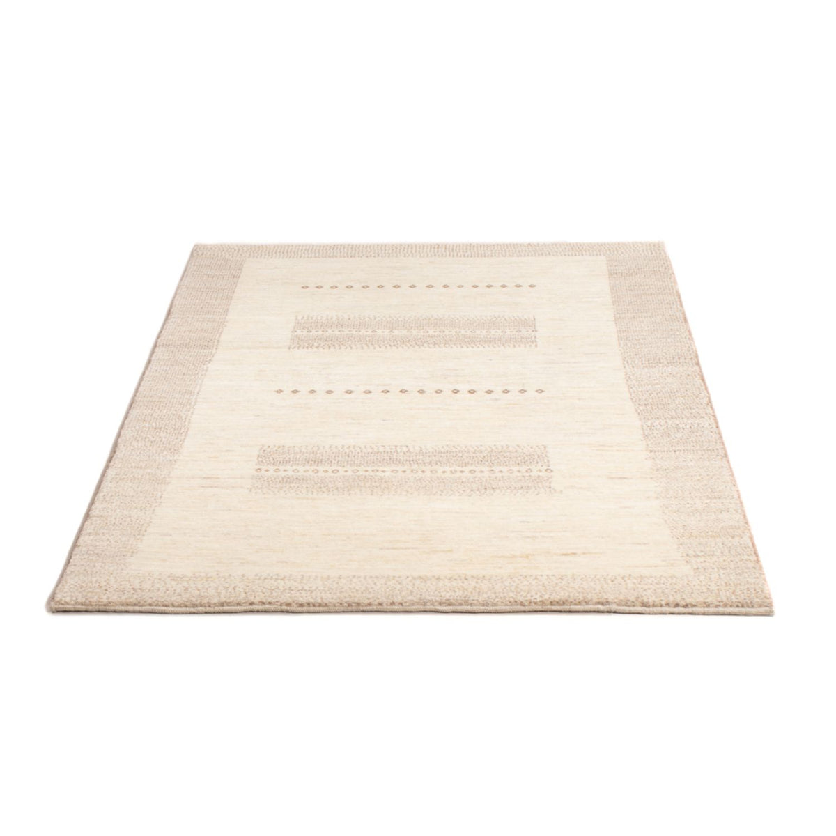 Tapis Gabbeh - Persan - 151 x 100 cm - beige clair