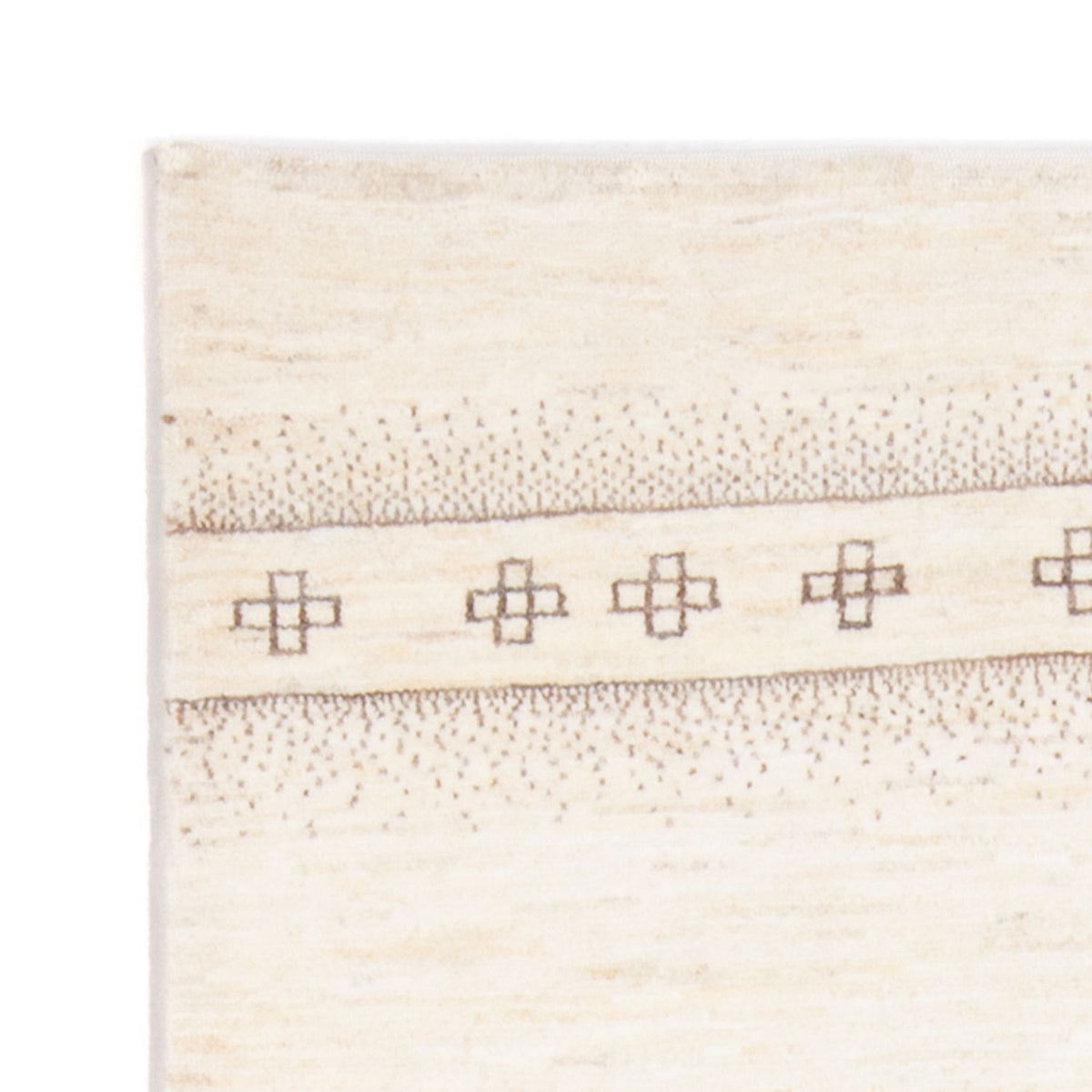 Tapis Gabbeh - Persan - 144 x 103 cm - beige clair