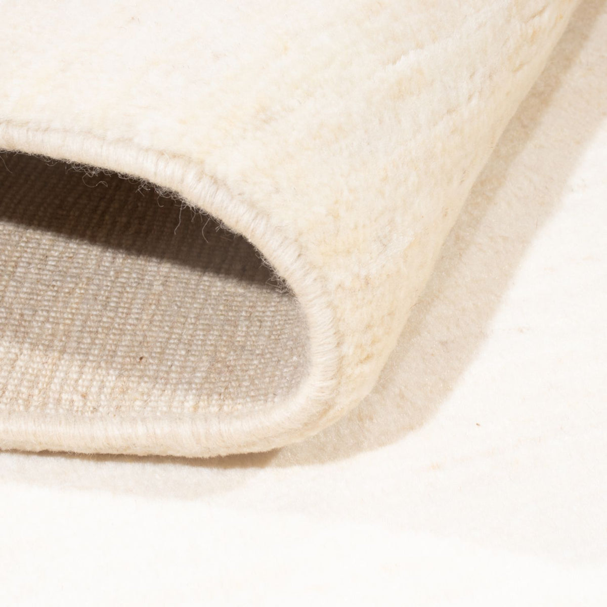 Tapis Gabbeh - Persan - 176 x 116 cm - blanc