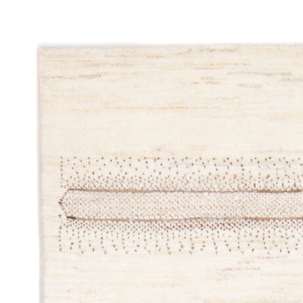 Tapis Gabbeh - Persan - 145 x 96 cm - beige clair