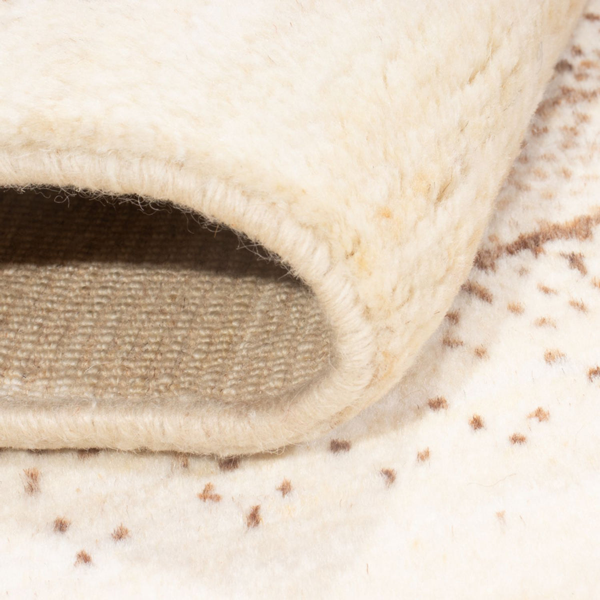 Tapis Gabbeh - Persan - 145 x 96 cm - beige clair