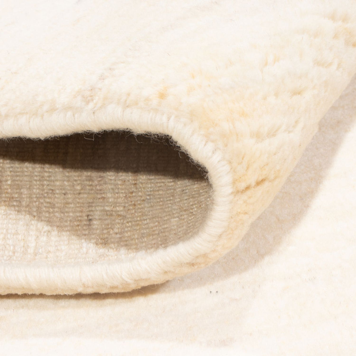 Tapis Gabbeh - Persan - 149 x 101 cm - beige clair