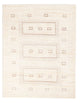 Tapis Gabbeh - Persan - 148 x 102 cm - beige clair