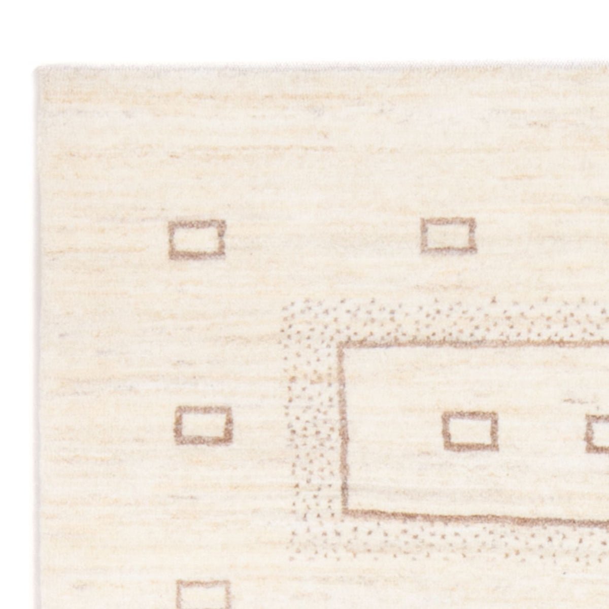 Tapis Gabbeh - Persan - 148 x 102 cm - beige clair