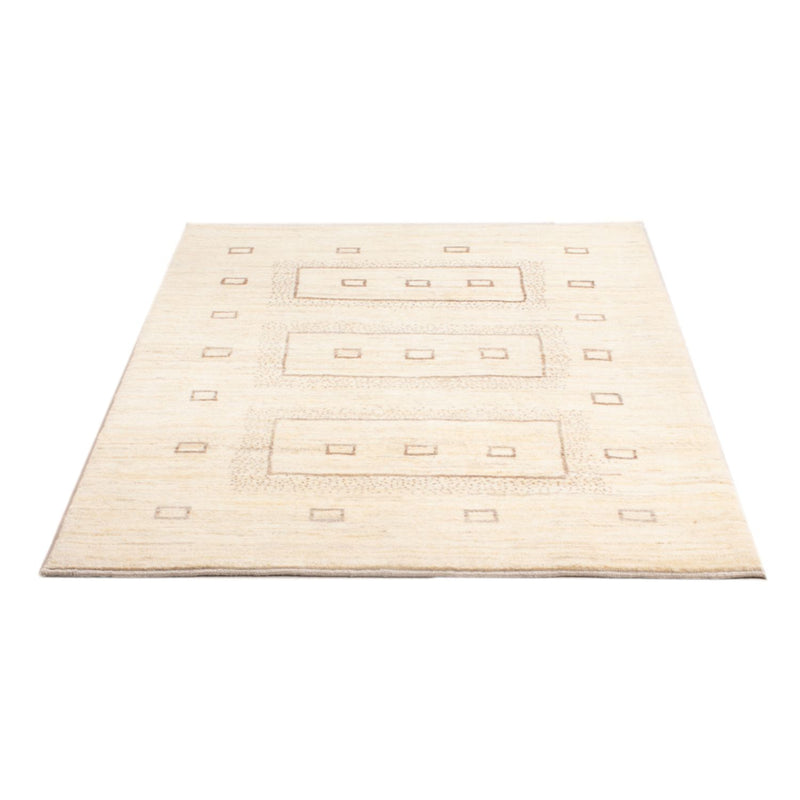 Tapis Gabbeh - Persan - 148 x 102 cm - beige clair