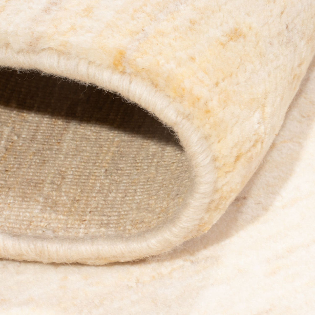 Tapis Gabbeh - Persan - 155 x 105 cm - beige clair