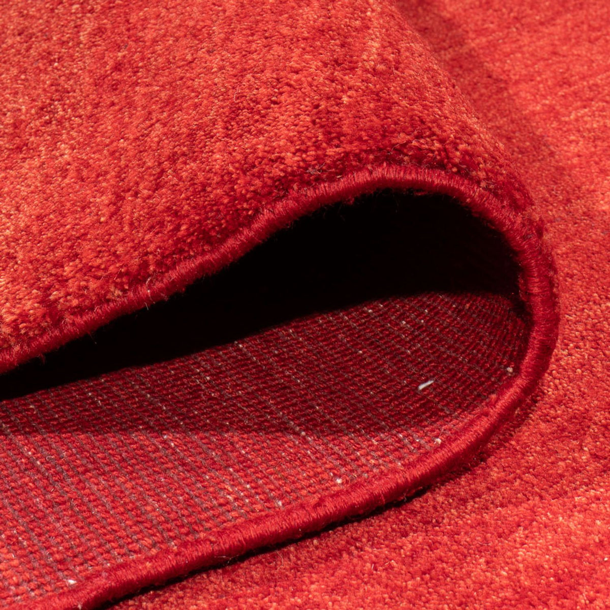 Tapis Gabbeh - Persan - 387 x 320 cm - rouge