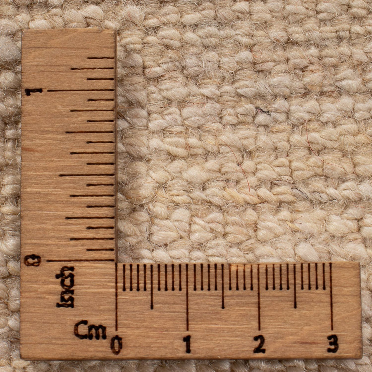 Tapis Gabbeh - Persan - 282 x 248 cm - beige clair