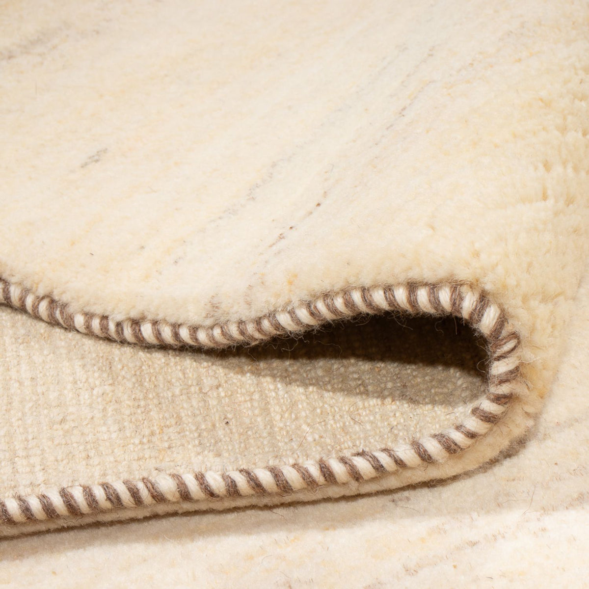 Tapis Gabbeh - Persan - 278 x 250 cm - beige clair