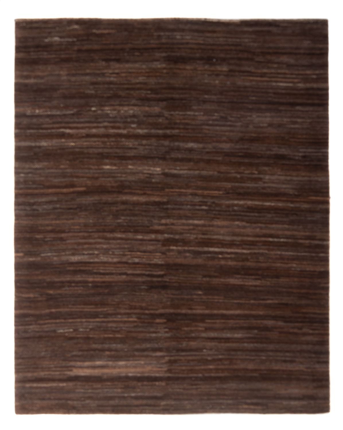 Tapis Gabbeh - Persan - 192 x 160 cm - marron foncé