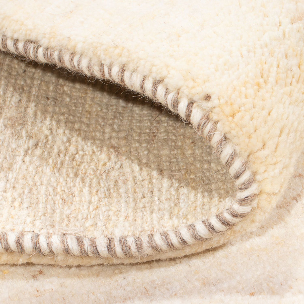 Tapis Gabbeh - Persan - 92 x 61 cm - beige