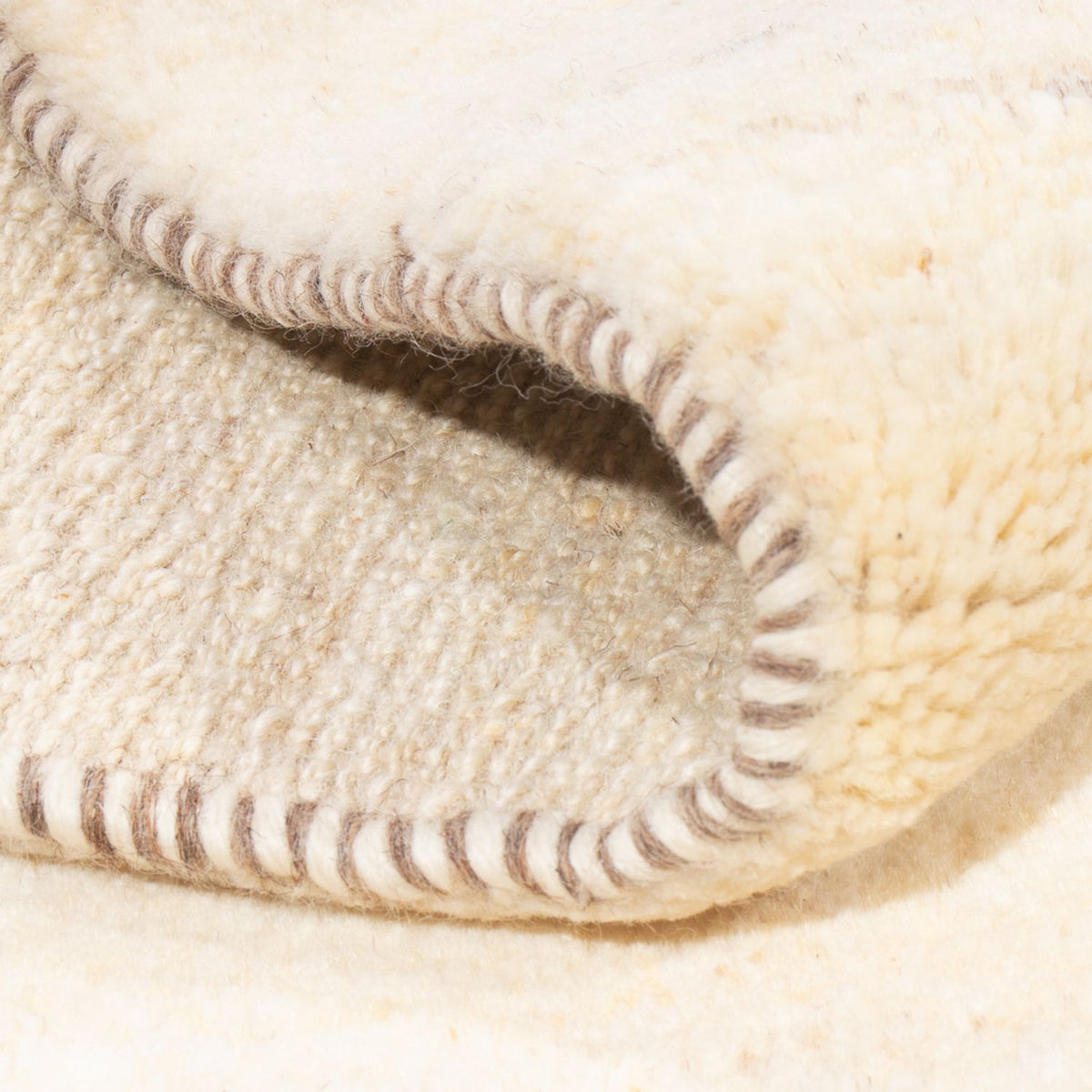 Tapis Gabbeh - Persan - 93 x 62 cm - beige