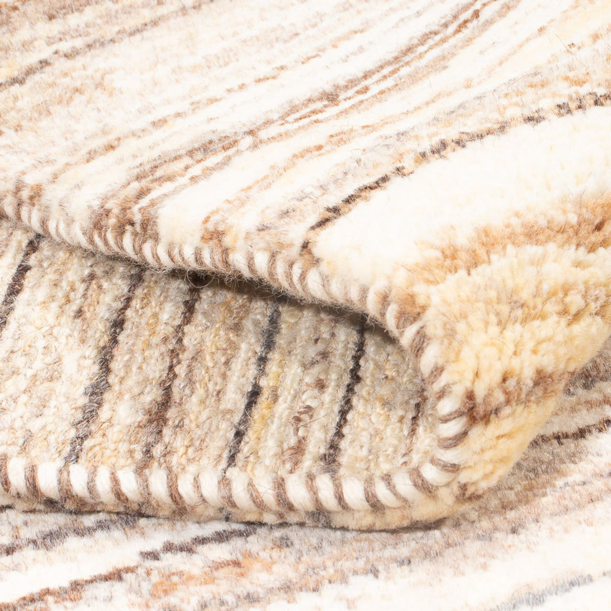 Tapis Gabbeh - Persan - 142 x 93 cm - multicolore