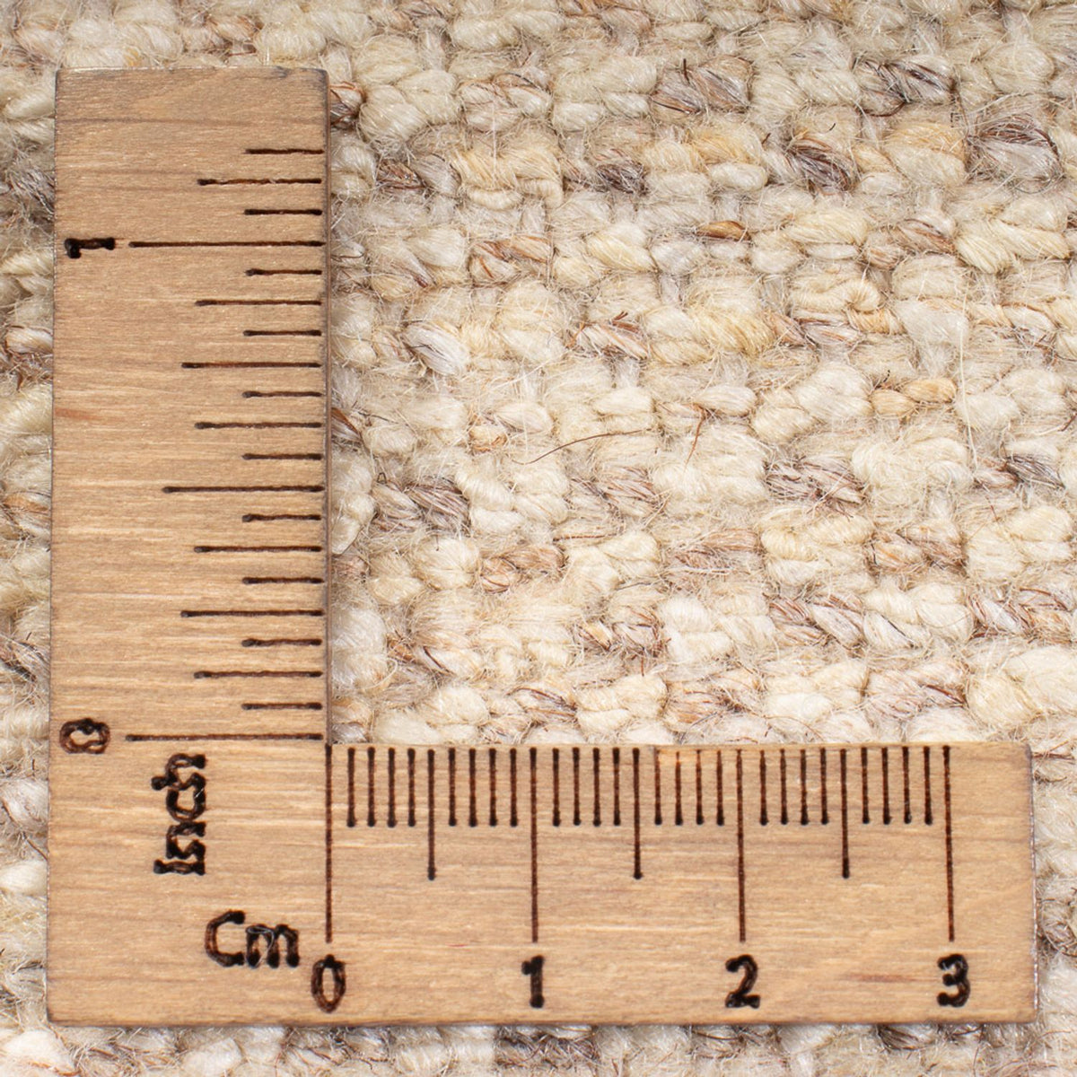 Tapis Gabbeh - Persan - 206 x 151 cm - beige clair