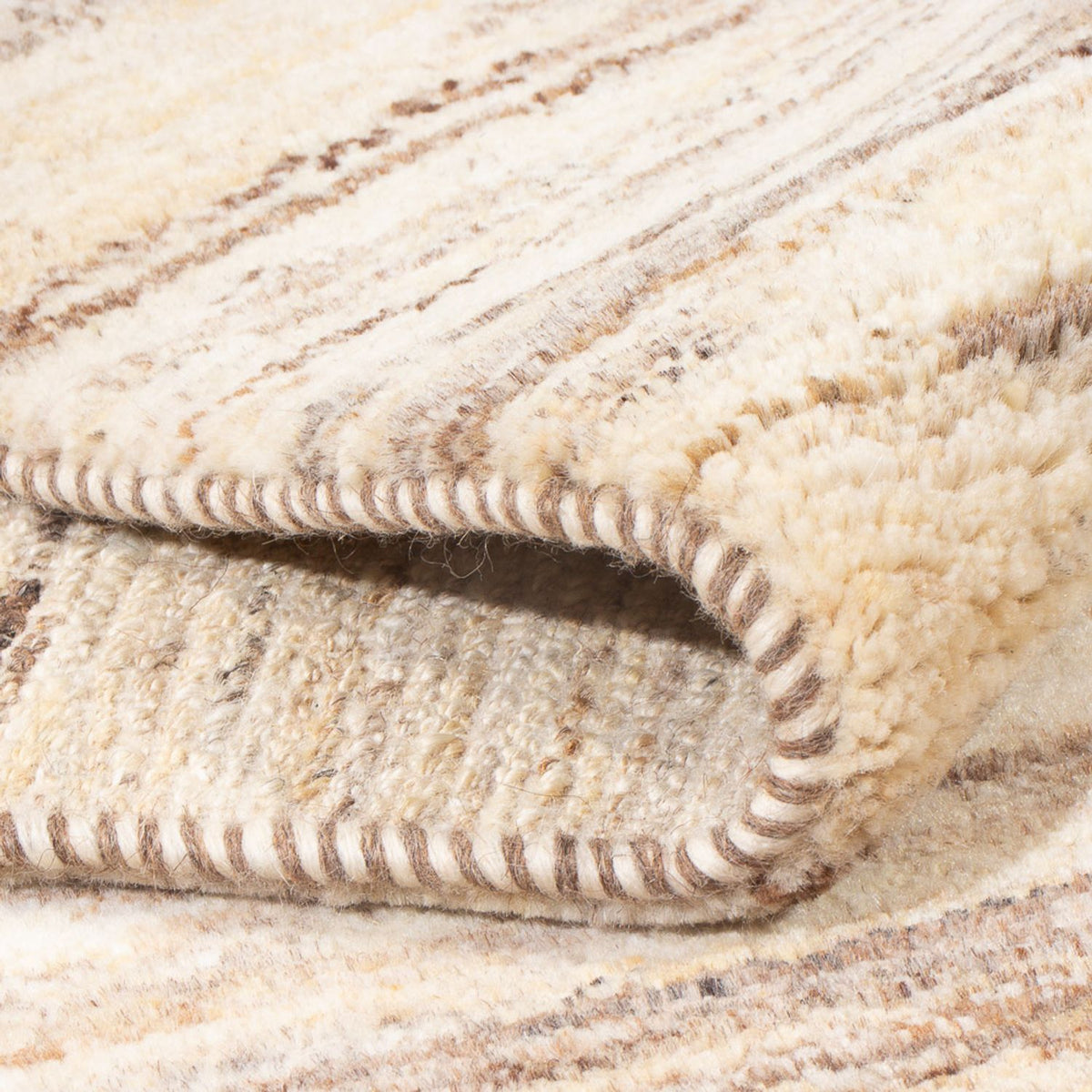 Tapis Gabbeh - Persan - 145 x 100 cm - naturel