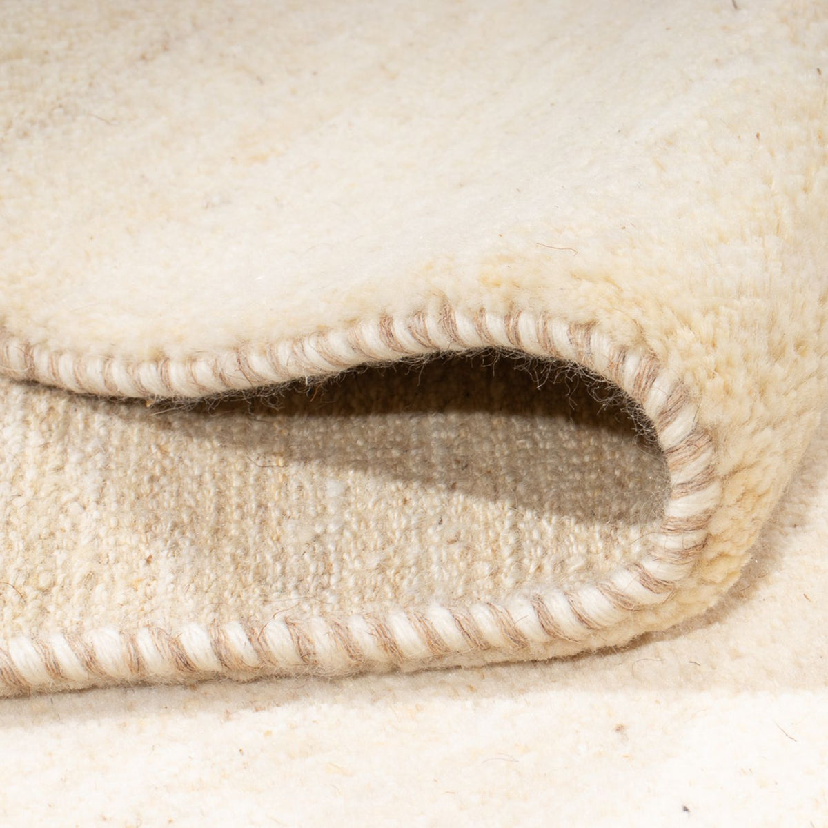 Tapis Gabbeh - Persan - 240 x 165 cm - beige clair