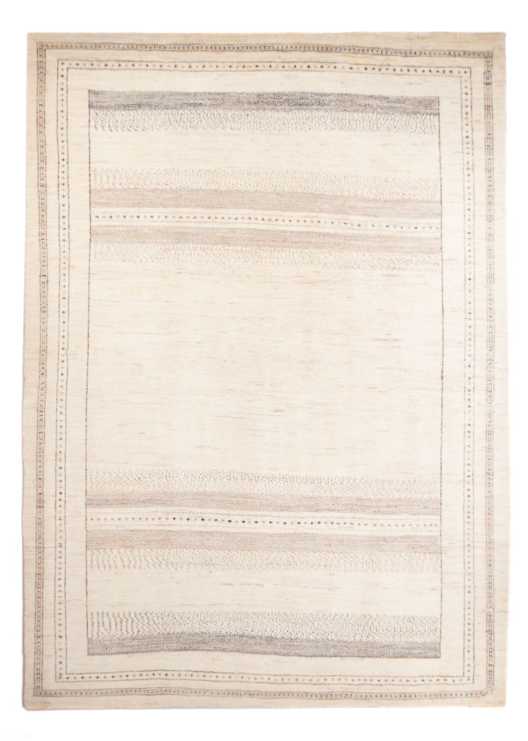 Tapis Gabbeh - Persan - 303 x 215 cm - beige clair