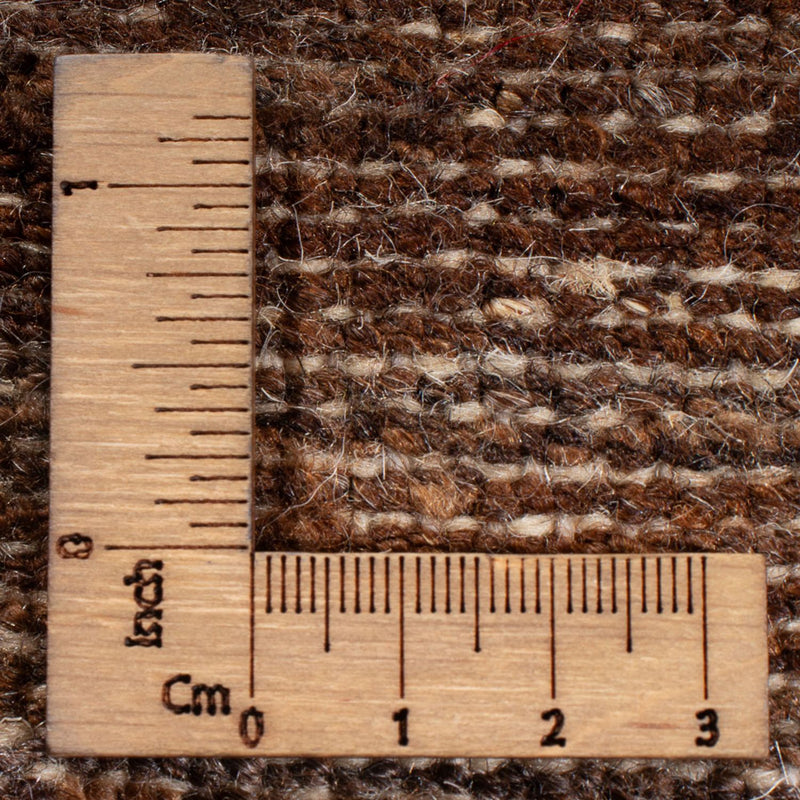 Tapis Gabbeh - Persan - 248 x 215 cm - marron foncé