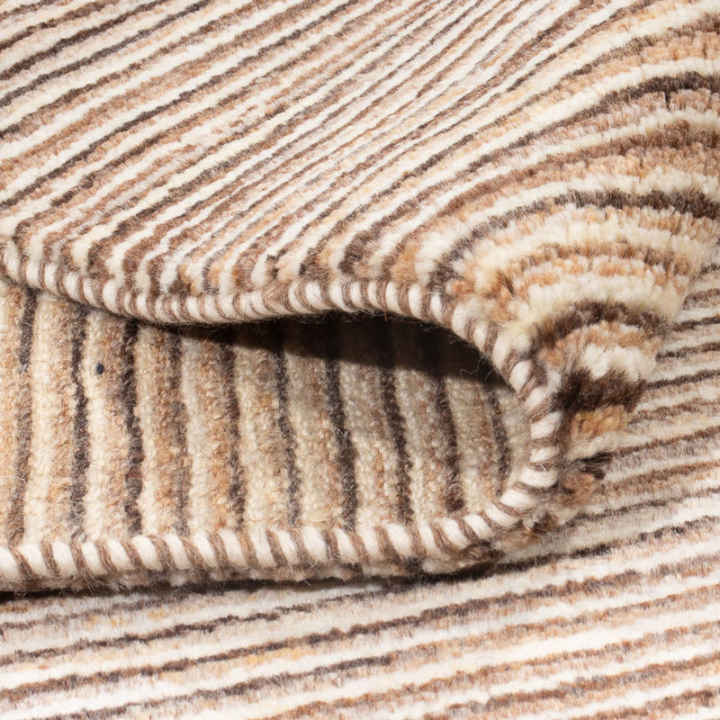 Tapis Gabbeh - Persan - 197 x 150 cm - marron clair