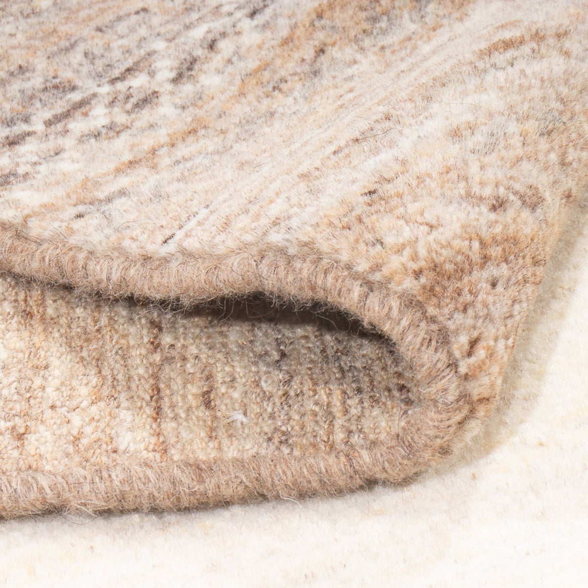 Tapis de couloir Tapis Gabbeh - Persan - 292 x 84 cm - naturel