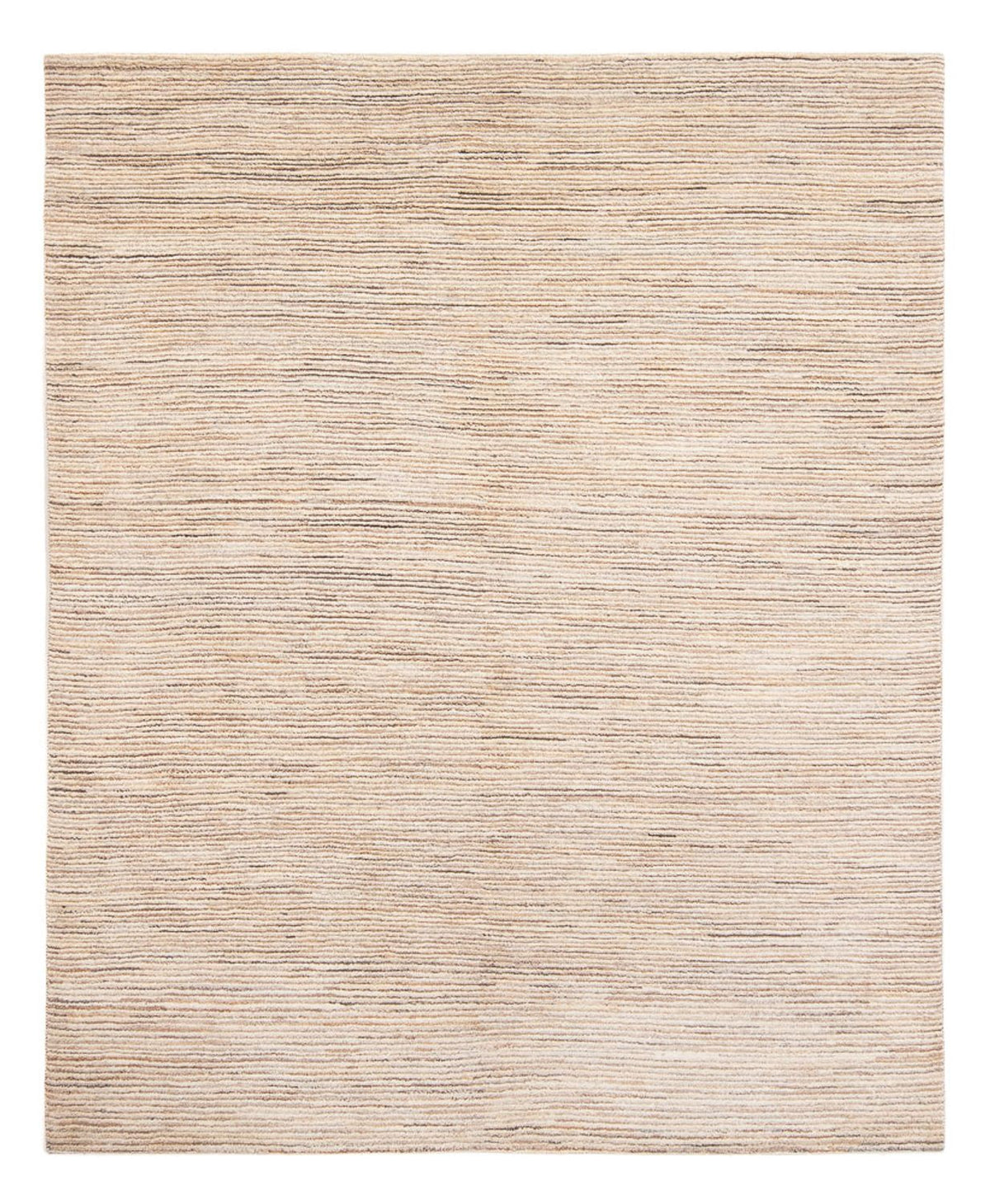 Tapis Gabbeh - Persan - 216 x 173 cm - marron clair