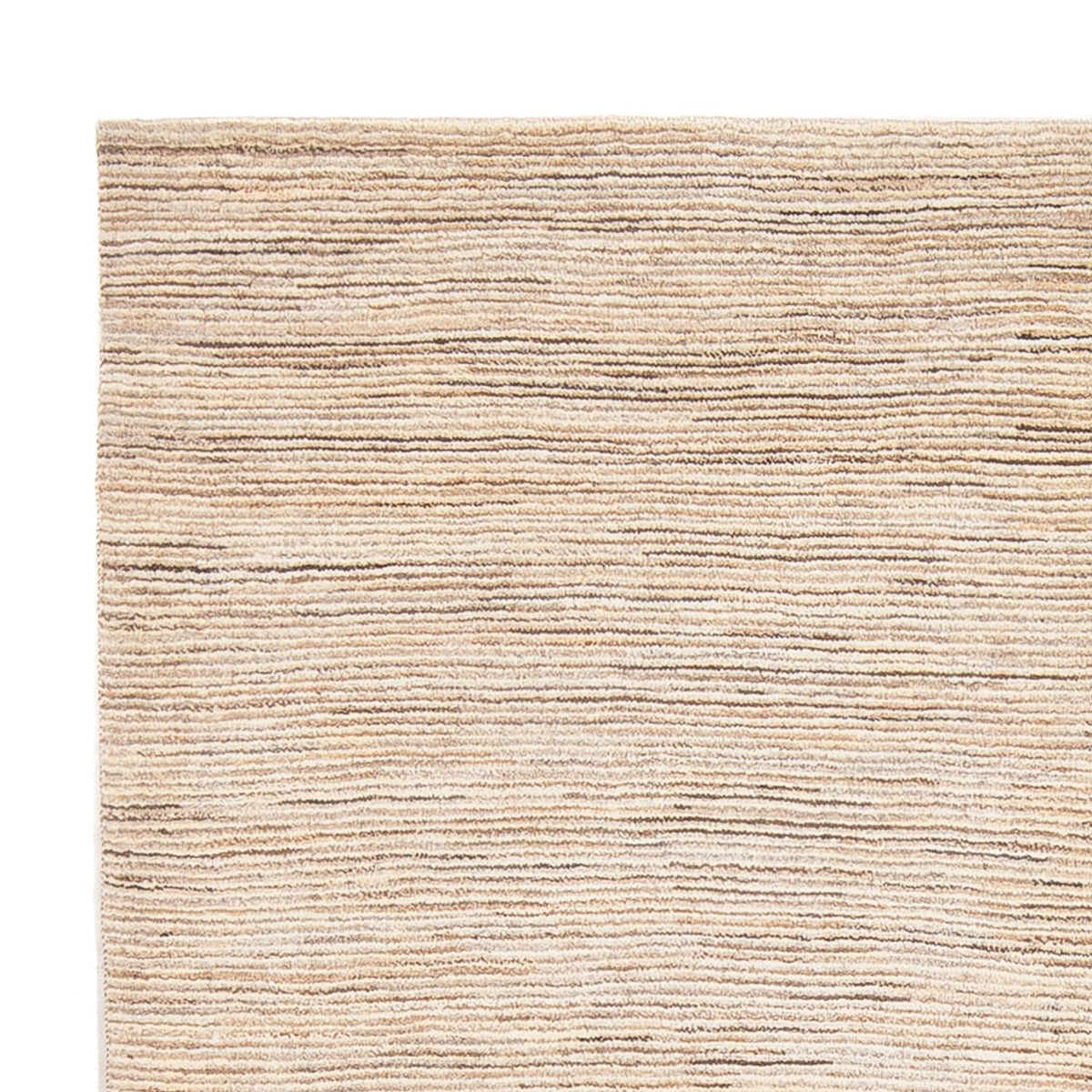 Tapis Gabbeh - Persan - 216 x 173 cm - marron clair