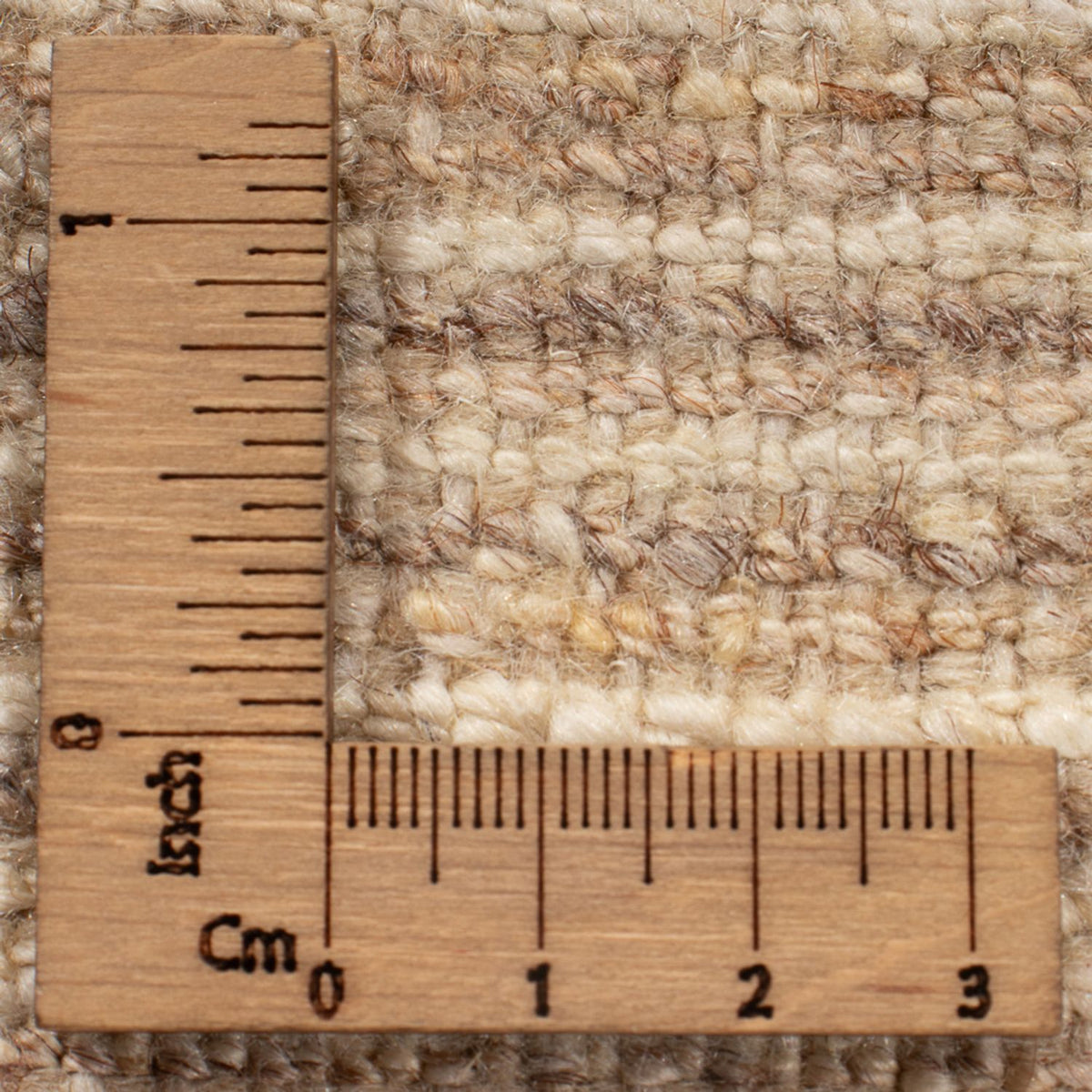 Tapis Gabbeh - Persan - 216 x 173 cm - marron clair