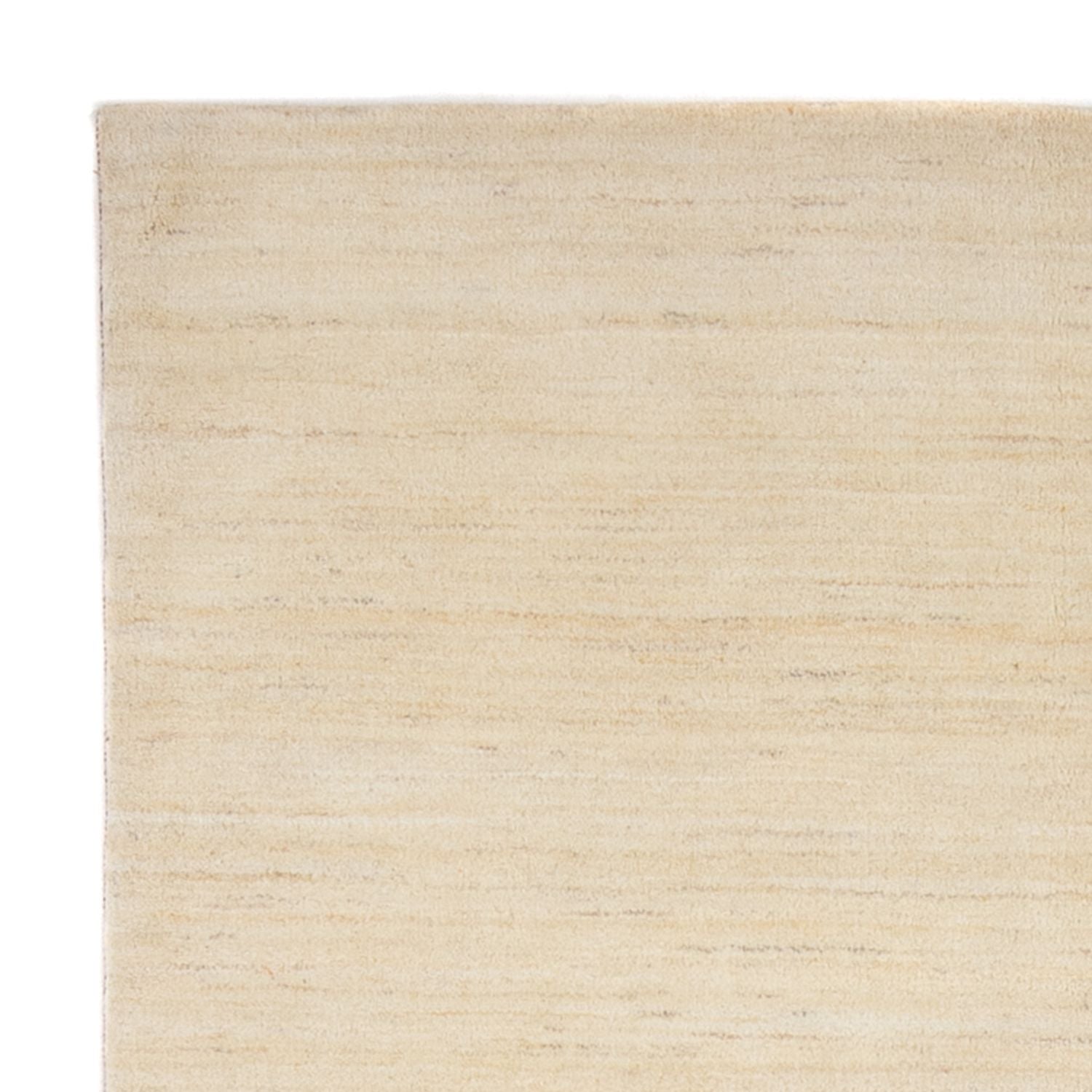 Tapis Gabbeh - Persan - 241 x 166 cm - beige clair