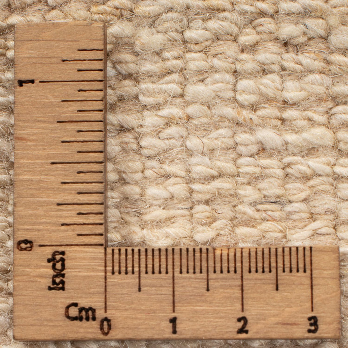 Tapis Gabbeh - Persan - 241 x 166 cm - beige clair