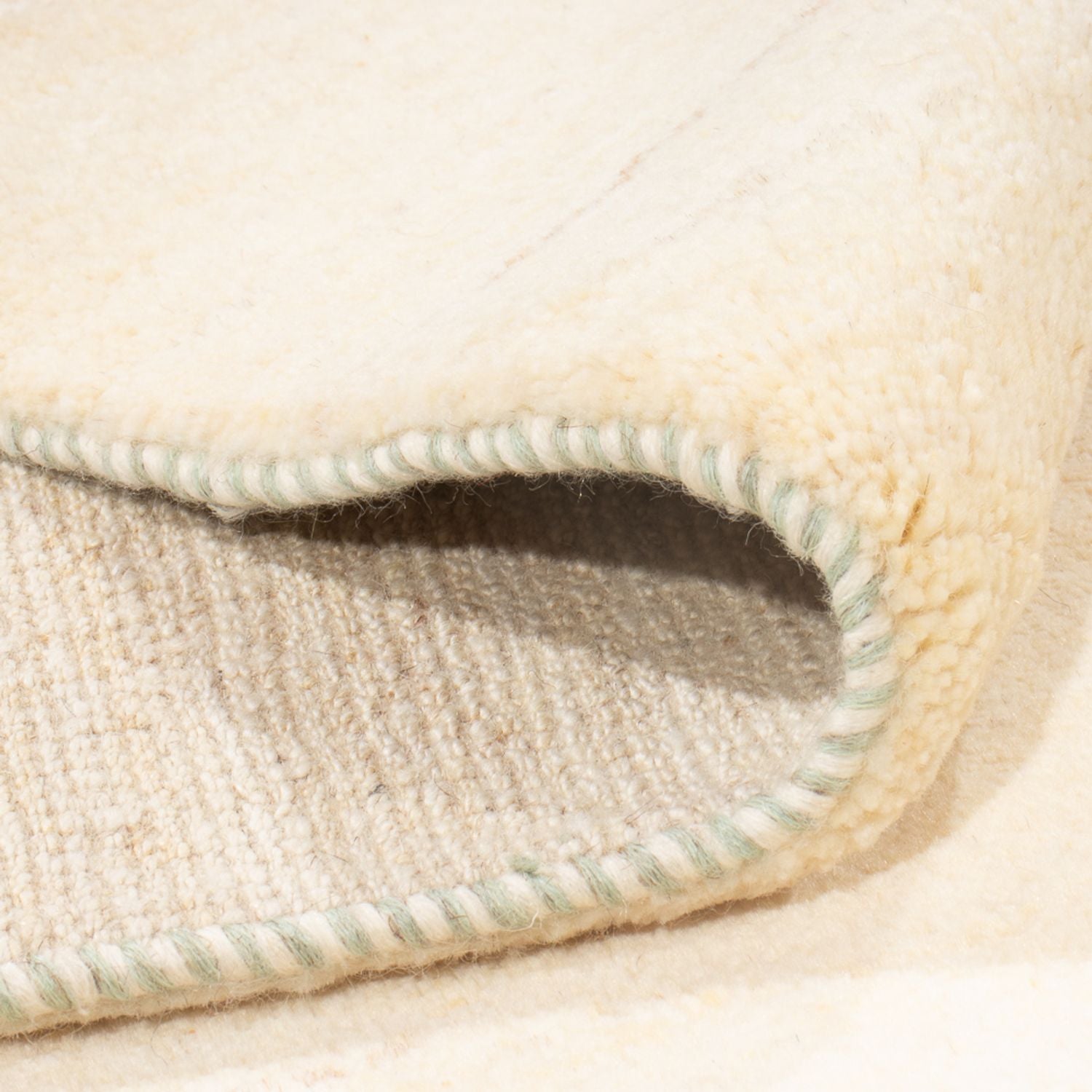 Tapis Gabbeh - Persan - 234 x 172 cm - beige clair