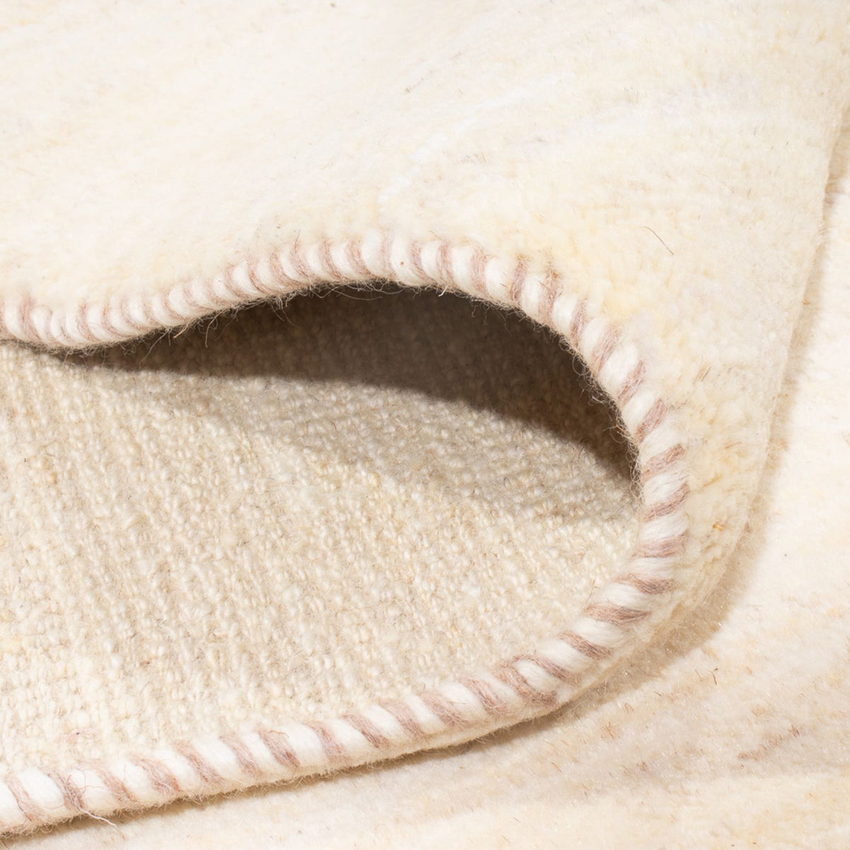 Tapis Gabbeh - Persan - 318 x 212 cm - blanc