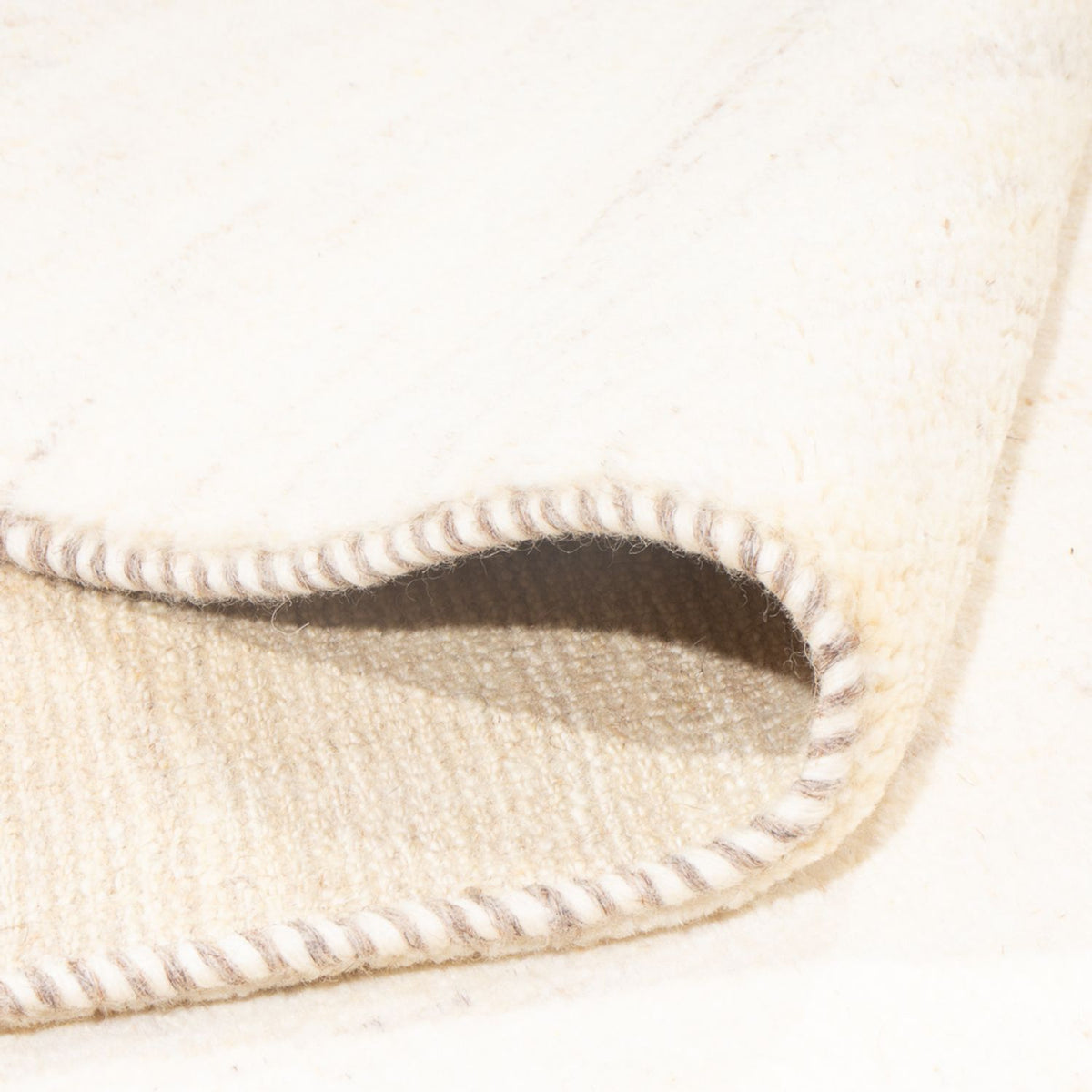 Tapis Gabbeh - Persan - 308 x 206 cm - blanc