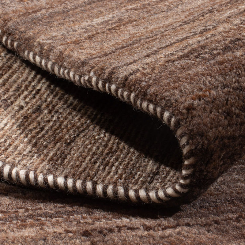 Tapis Gabbeh - Persan - 94 x 58 cm - camel foncé
