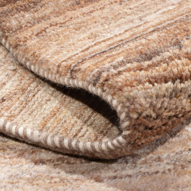 Tapis Gabbeh - Persan - 96 x 62 cm - marron clair
