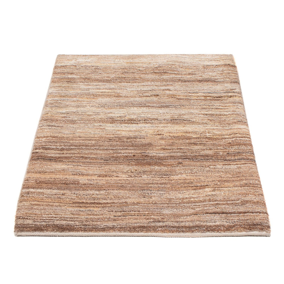 Tapis Gabbeh - Persan - 96 x 62 cm - marron clair